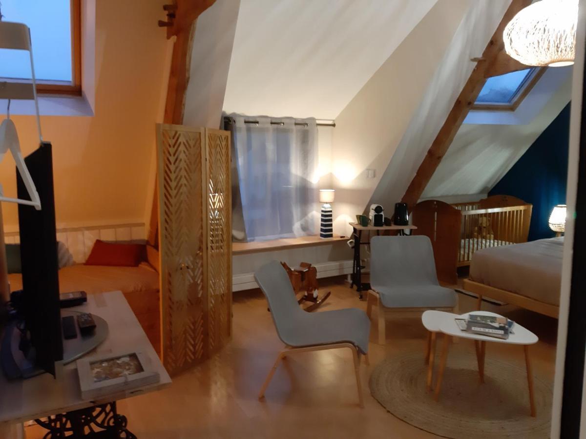 La Longere D'Arzou, Chambres D'Hotes Baden Eksteriør billede